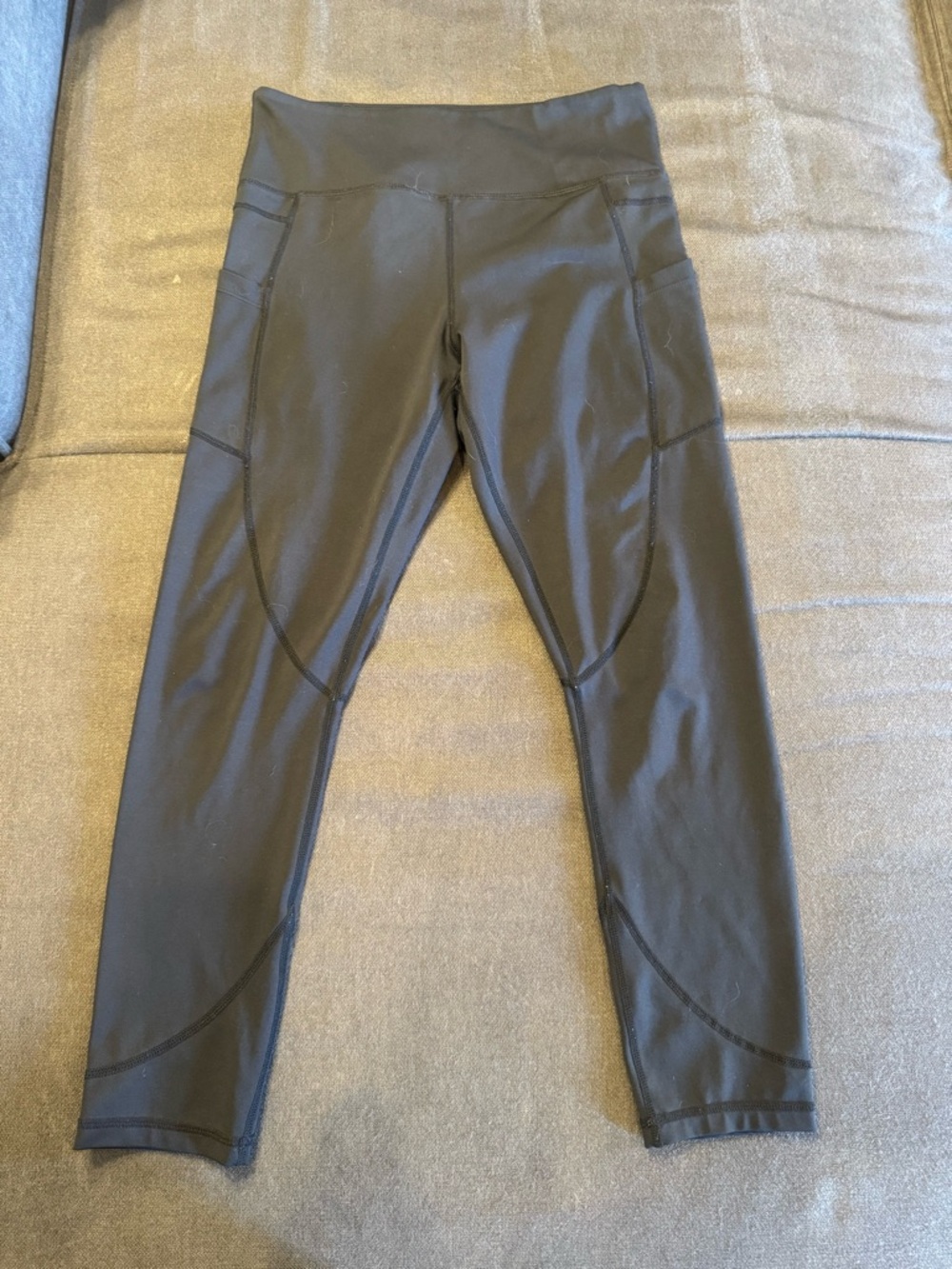 ZYIA Active Full Length Black Workout Leggings (8-10)